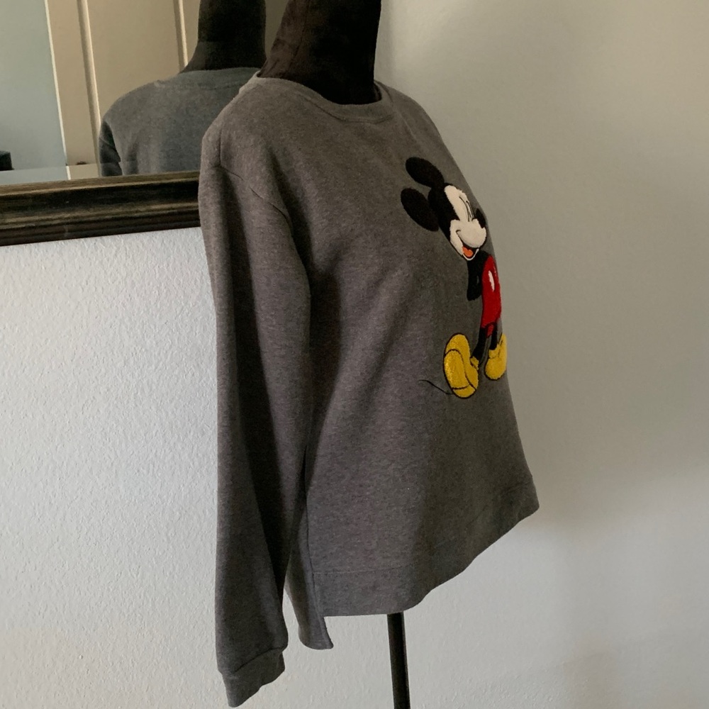 Disney Charcoal Mickey Mouse Sweatshirt - Picture 3 of 8
